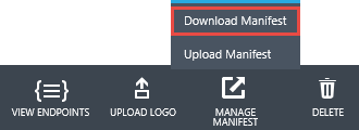 Download manifest