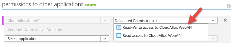 Azure AD Application Permissions