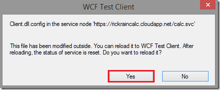 WCF Test Client Reload