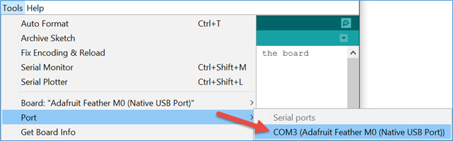 Arduino ports