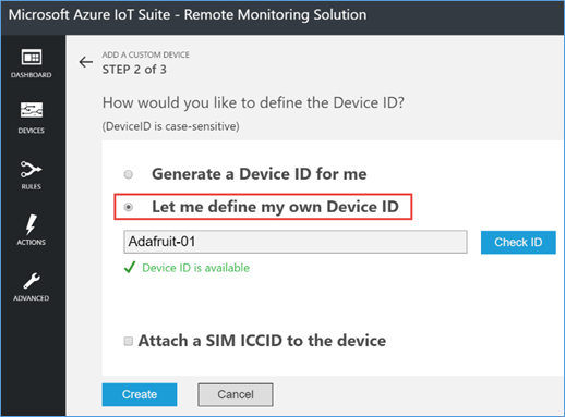Generate device ID