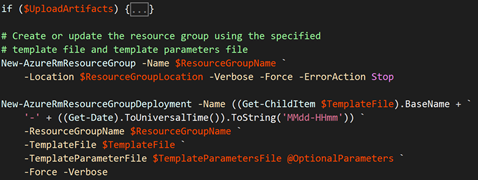 PowerShell Deployment Script