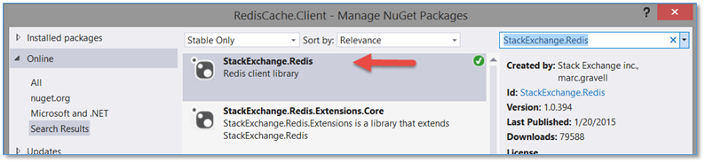 Redis Client Library