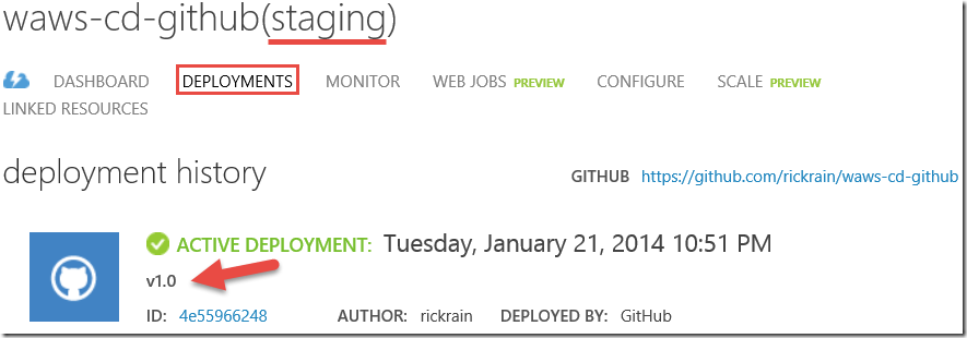 Continuous Deployment (GitHub) with Azure Web Sites and Staged ...