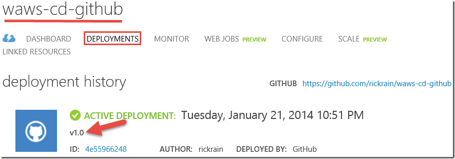 Portal - Deployments