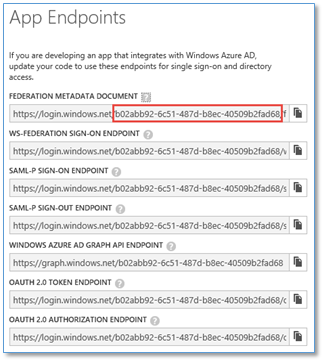 Application Endpoints