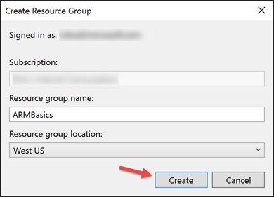 Create Resource Group Project