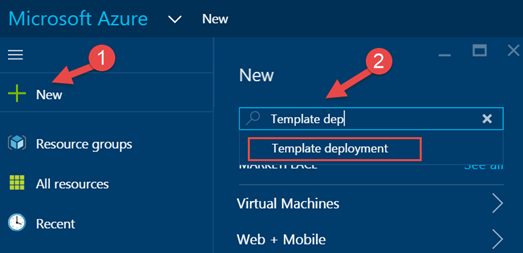 New Template Deployment