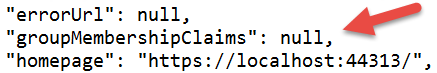 Group Membership Claims
